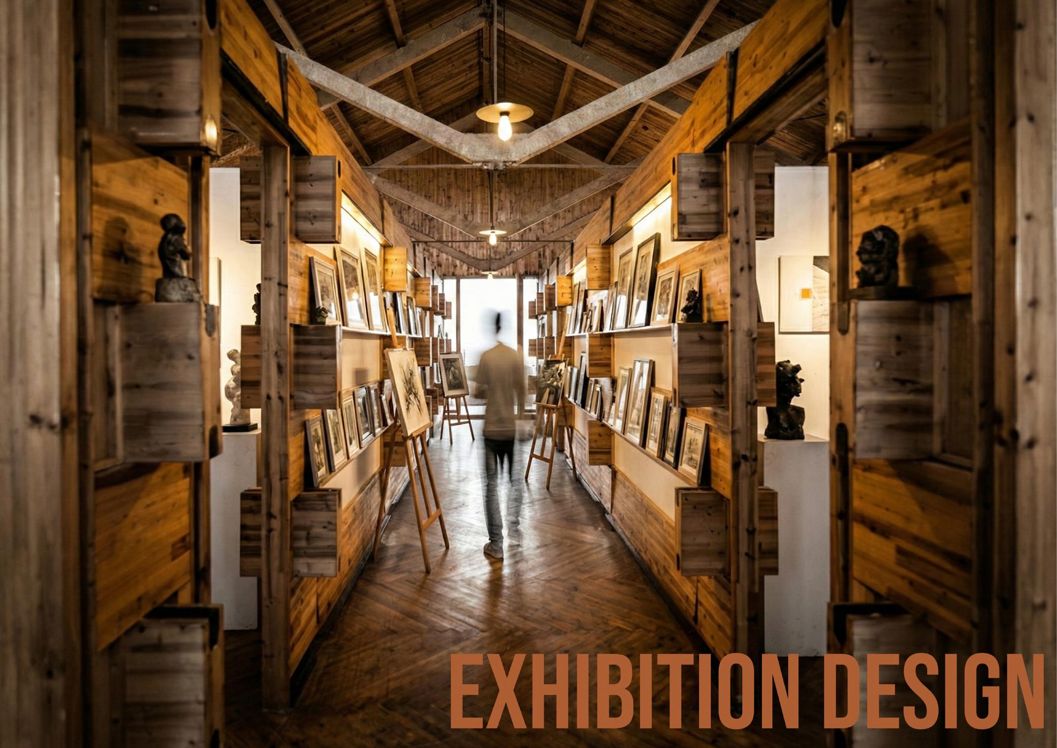 Cultivating Memories exhibition design board showing visitor journey, installation details and spatial documentation